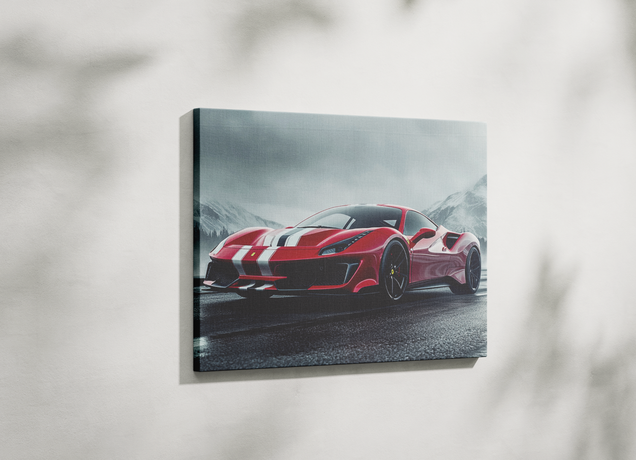 FERRARI CANVAS ART