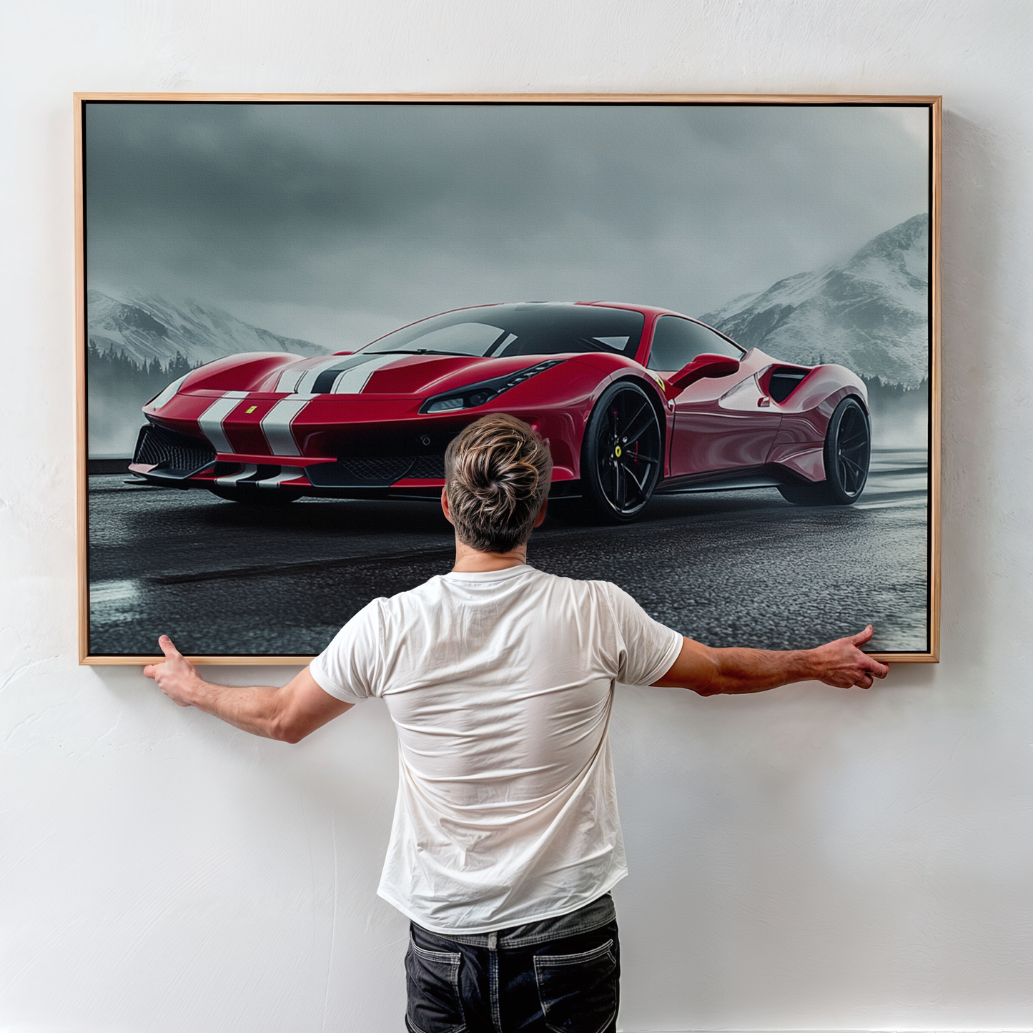 FERRARI CANVAS ART