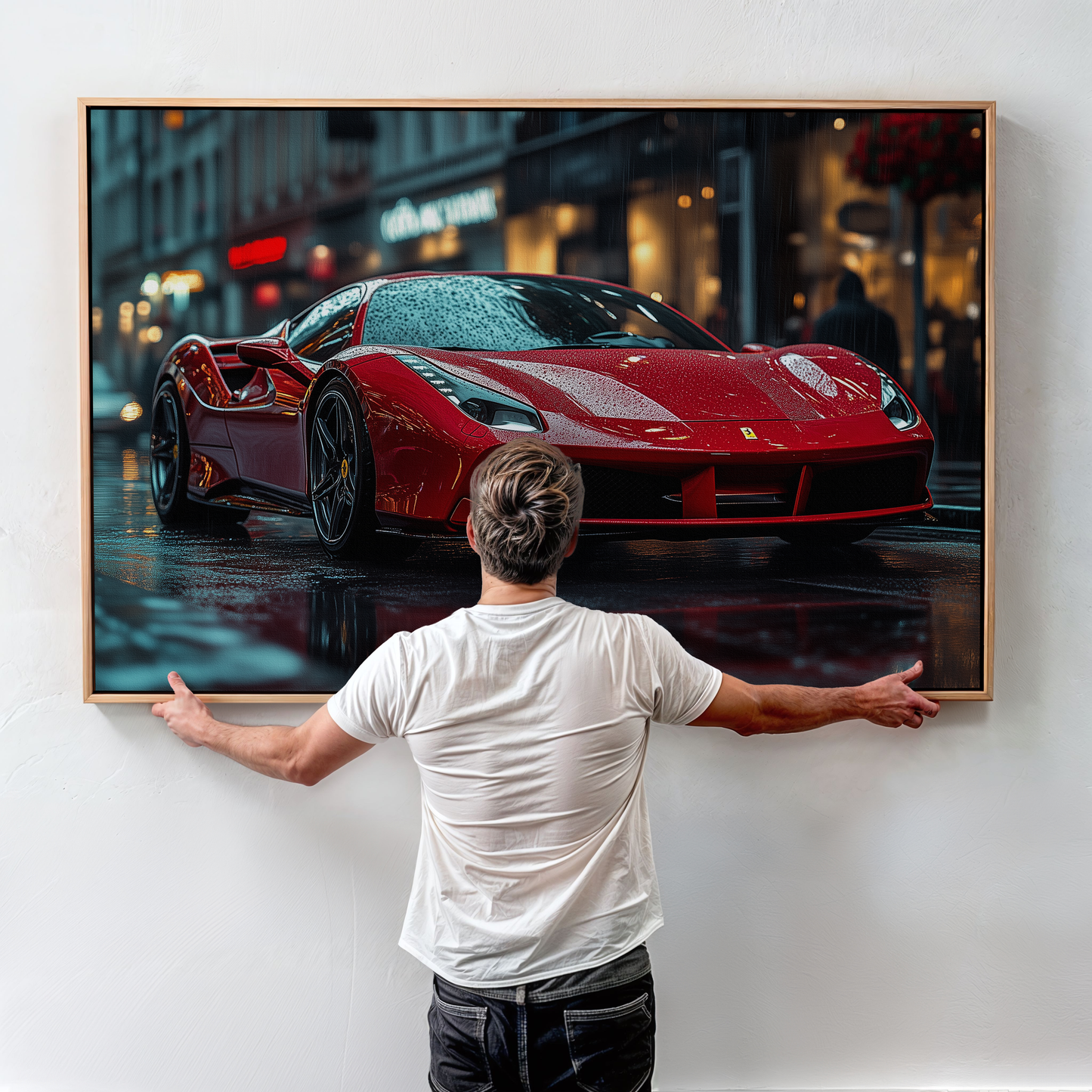 FERRARI CANVAS ART