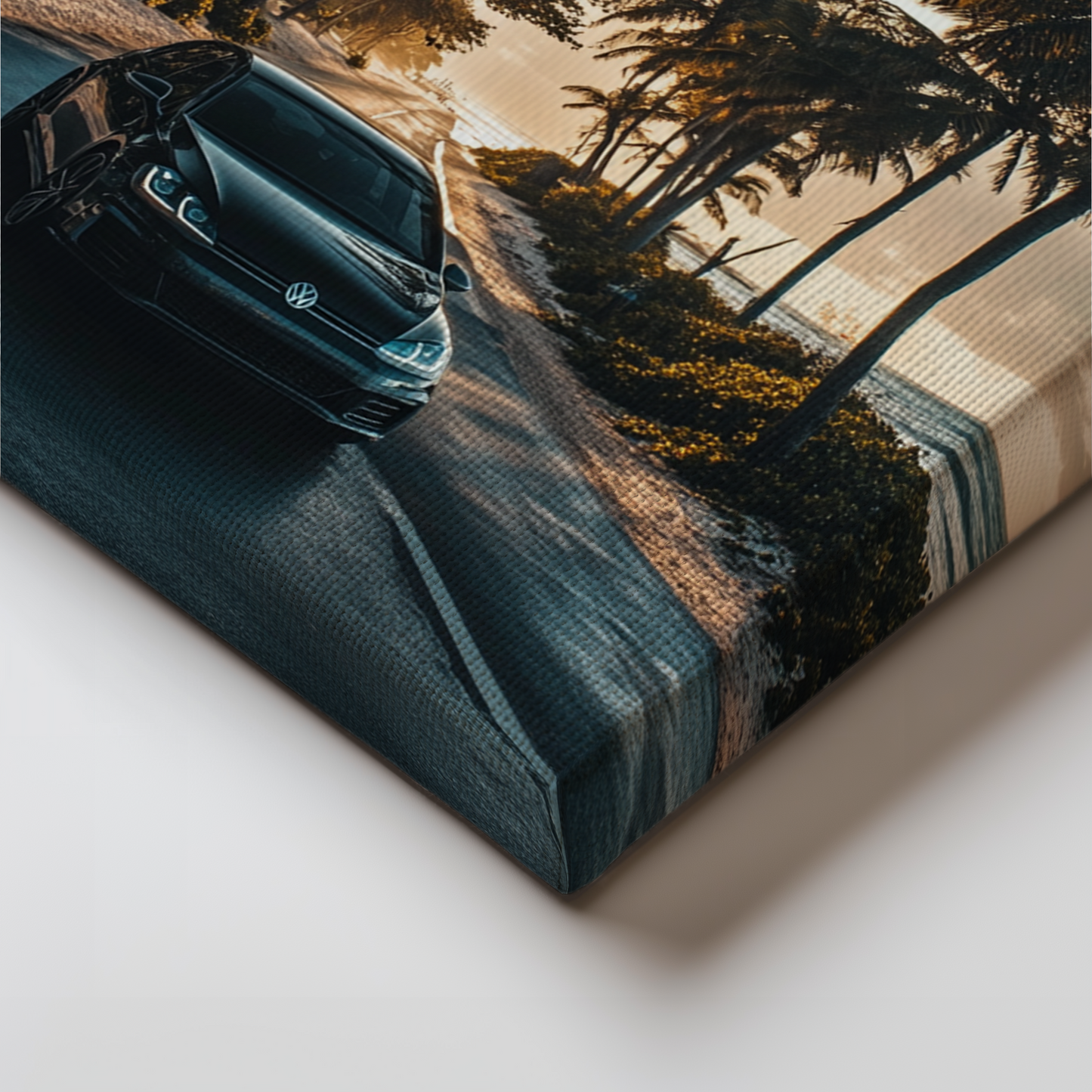 VOLKSWAGEN GOLF CANVAS ART