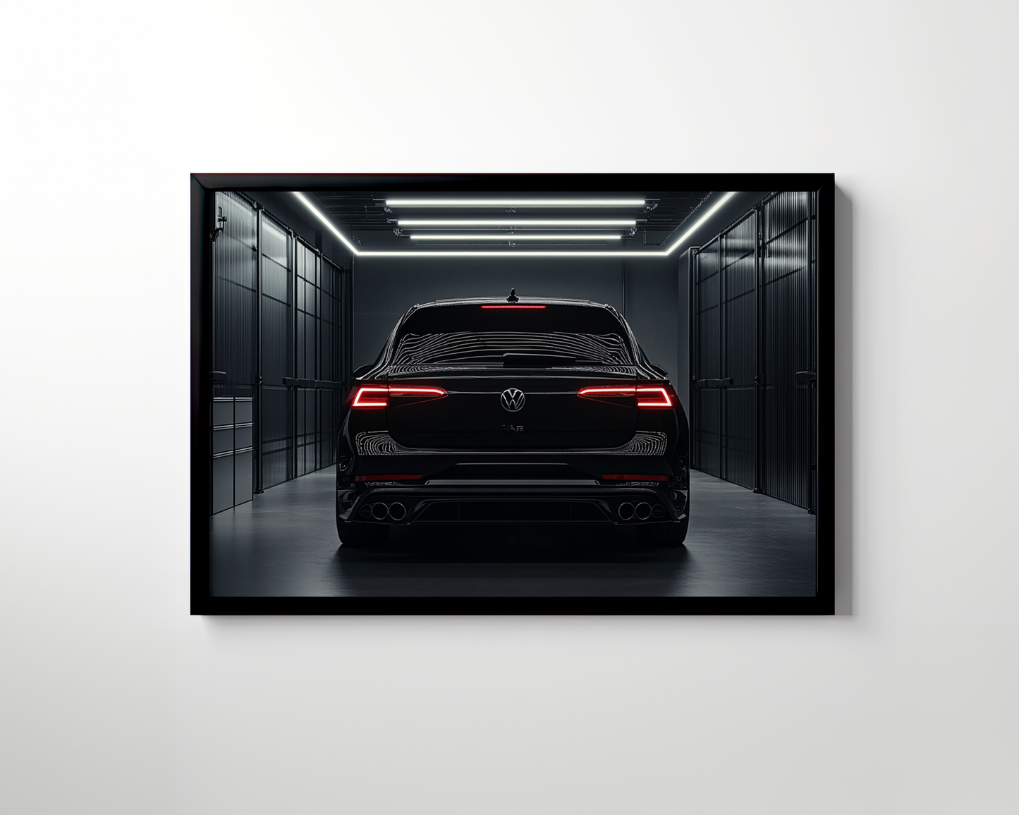 VOLKSWAGEN GOLF CANVAS ART