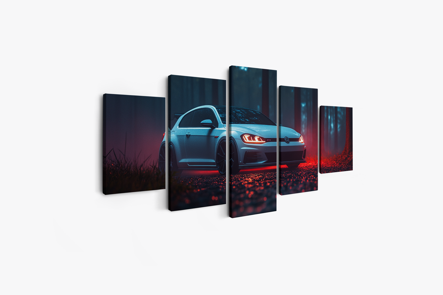 VOLKSWAGEN GOLF CANVAS ART