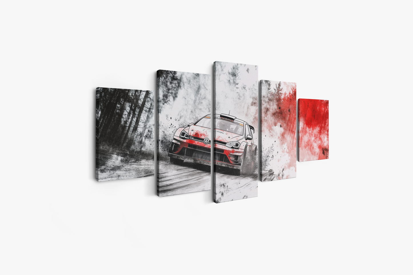 VOLKSWAGEN GOLF CANVAS ART