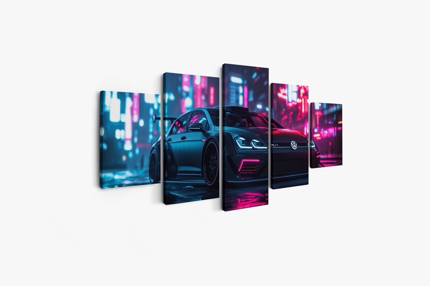 VOLKSWAGEN GOLF CANVAS ART