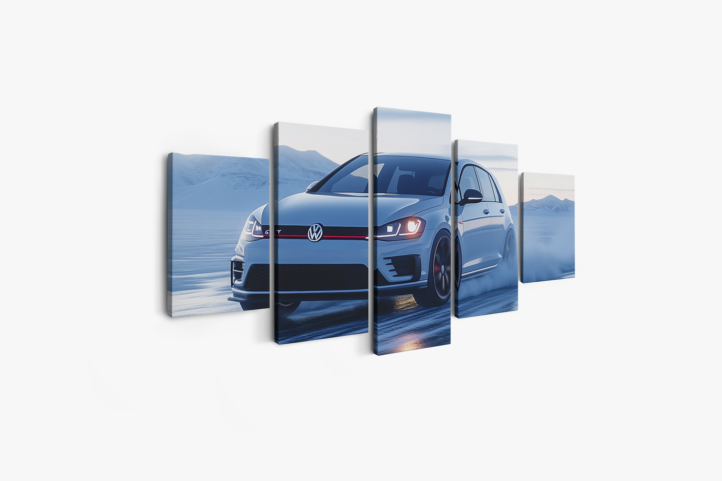 VOLKSWAGEN GOLF CANVAS ART