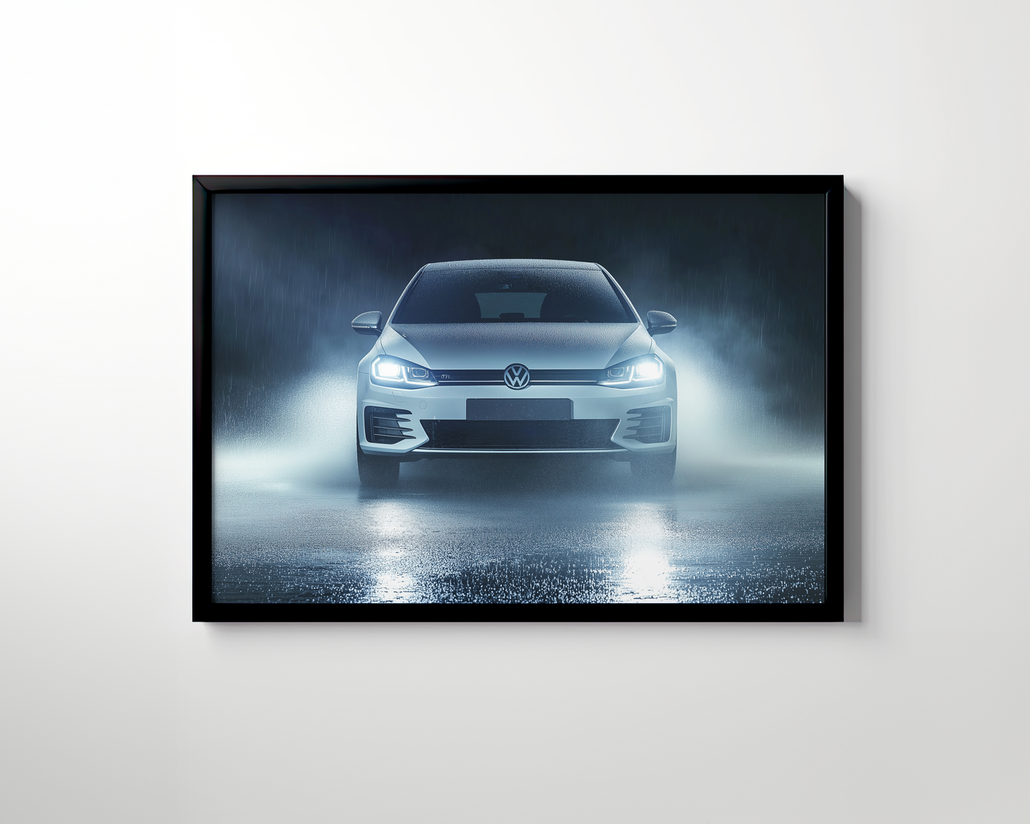 VOLKSWAGEN GOLF CANVAS ART