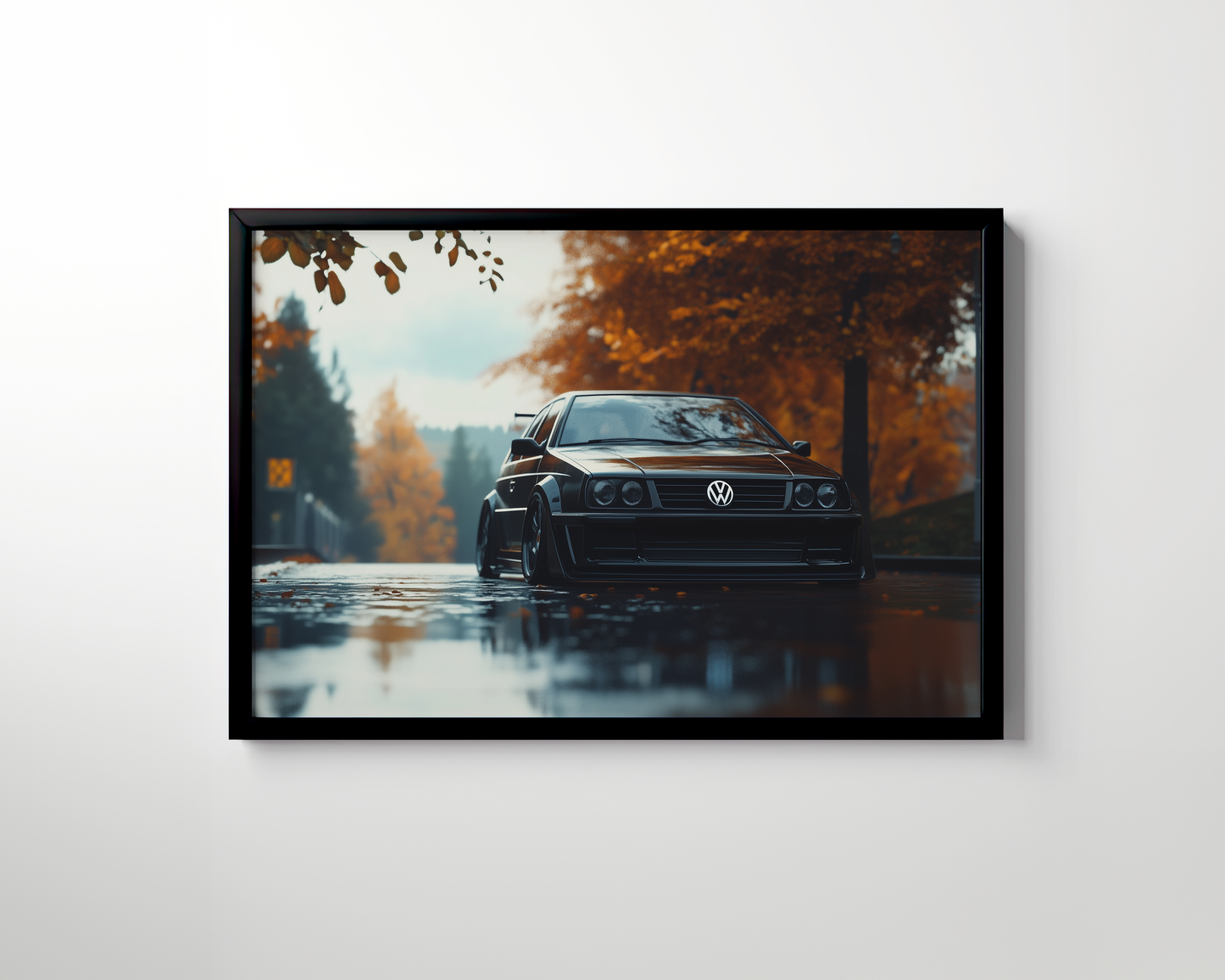 VOLKSWAGEN GOLF CANVAS ART