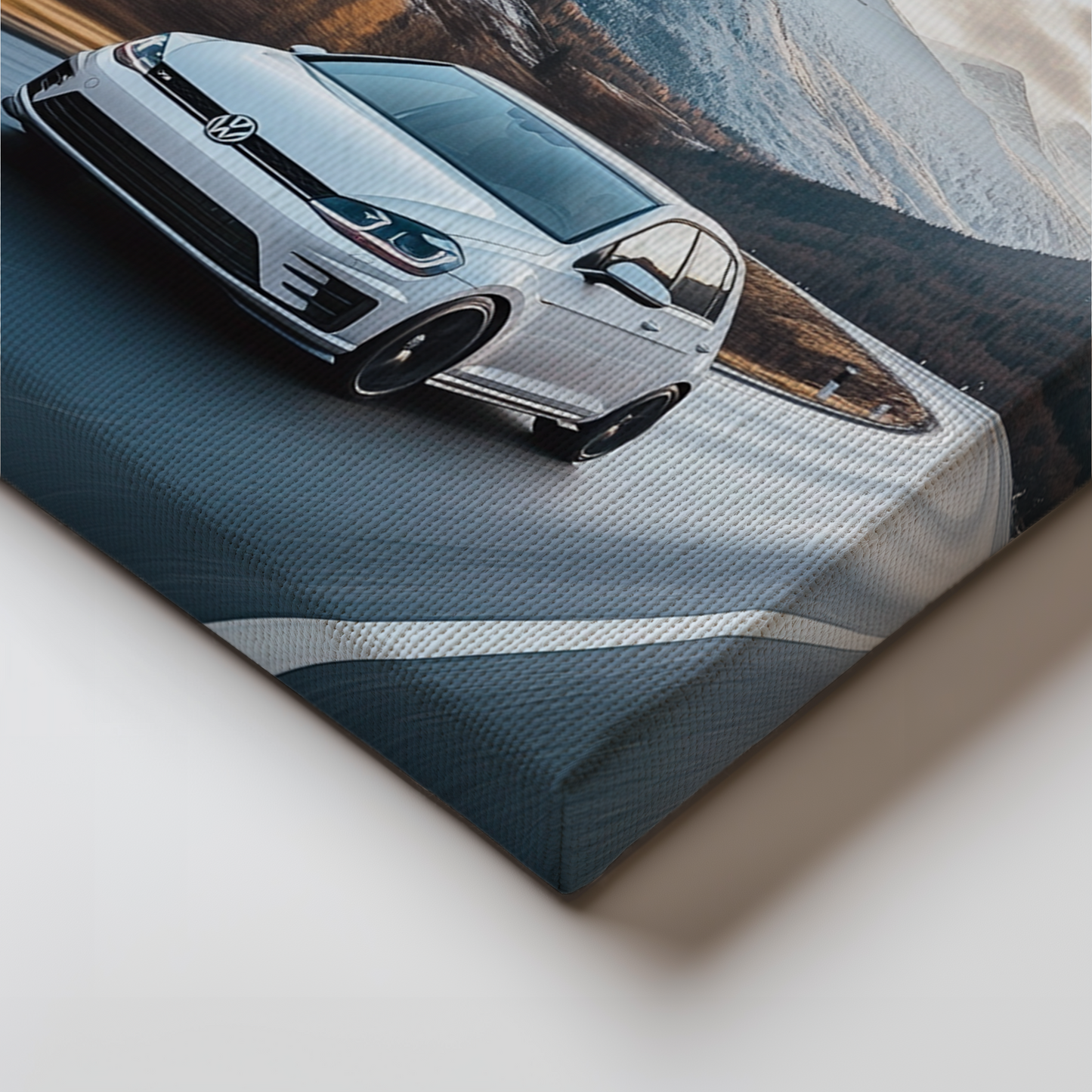 VOLKSWAGEN GOLF CANVAS ART