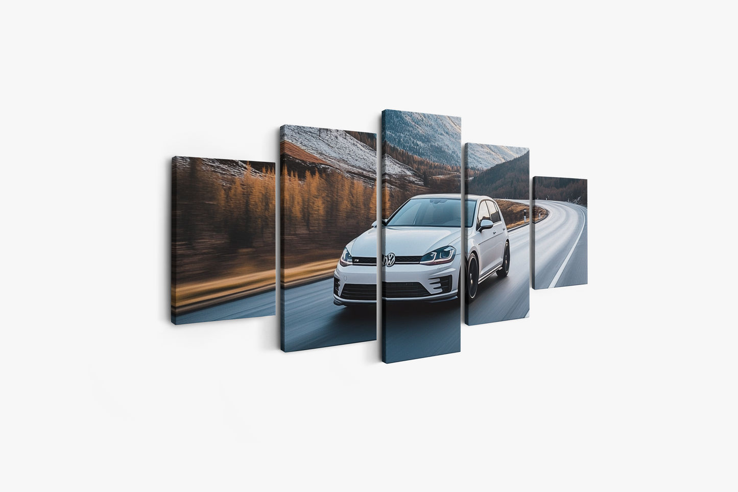 VOLKSWAGEN GOLF CANVAS ART