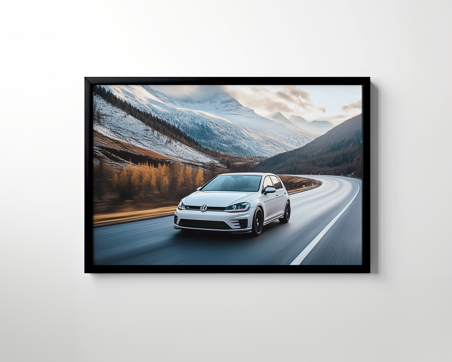 VOLKSWAGEN GOLF CANVAS ART