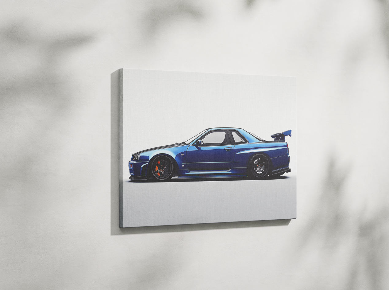 GTR CANVAS ART