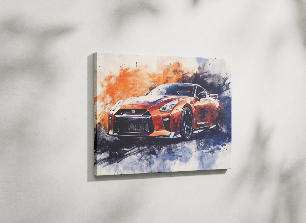 GTR CANVAS ART