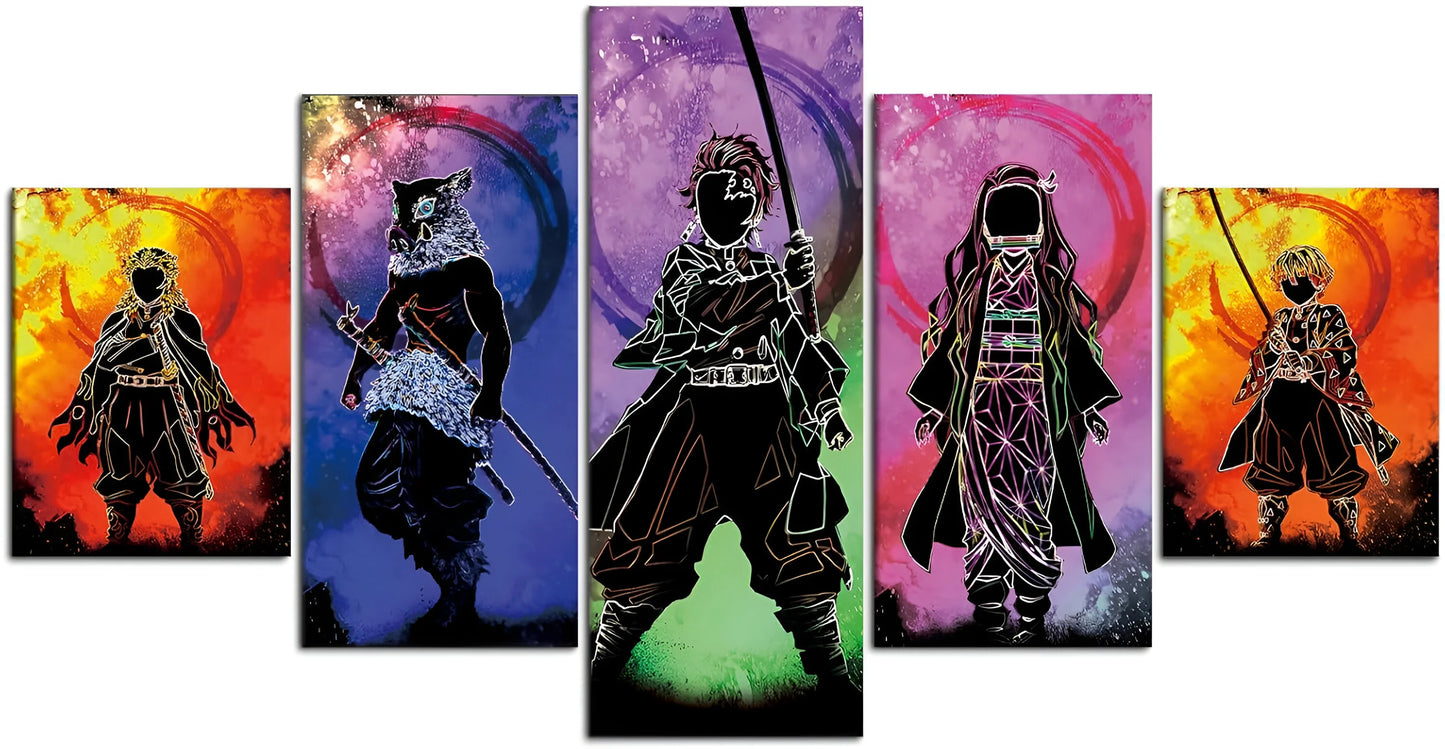 DEMON SLAYER CANVAS ART