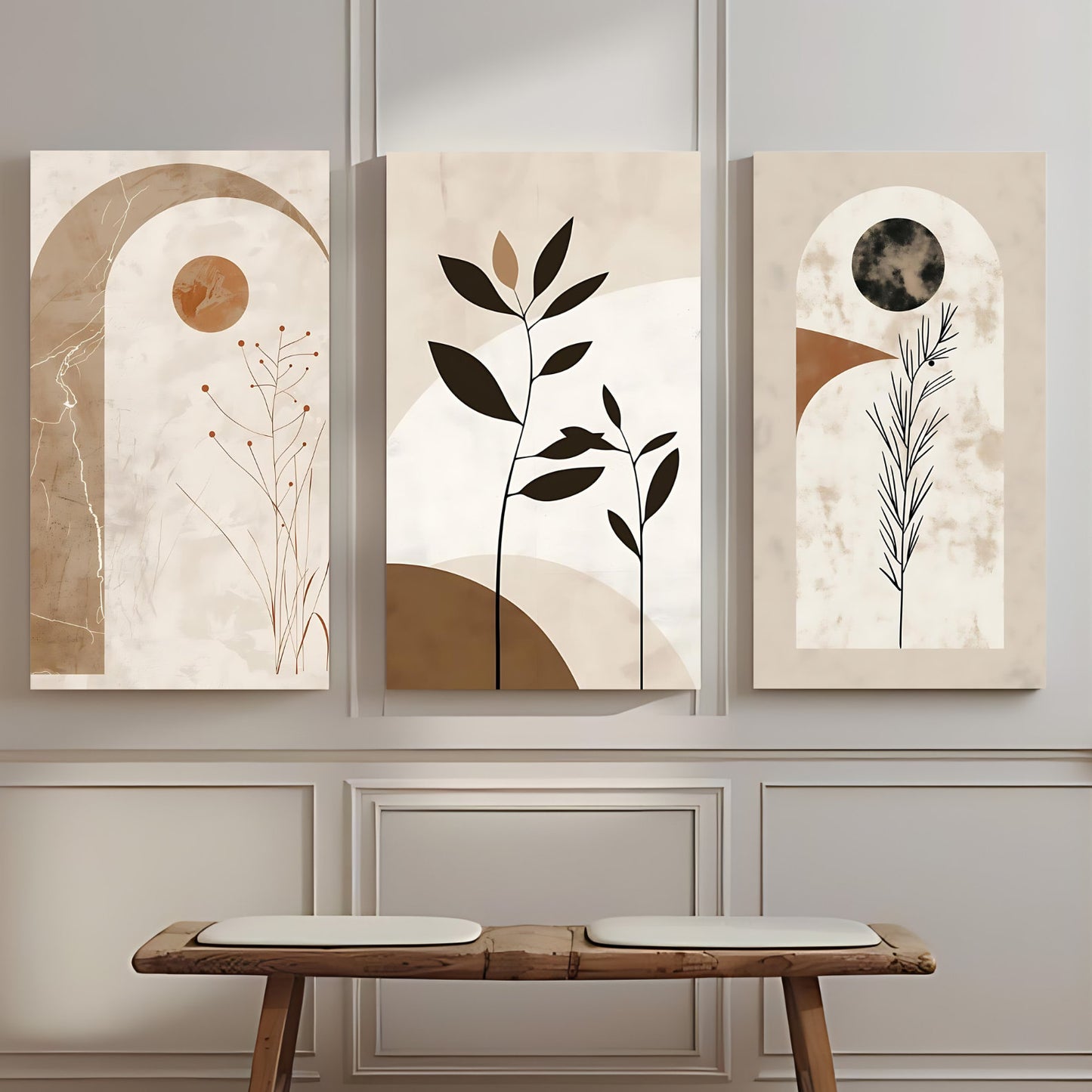 Modern Boho Wall Art Set