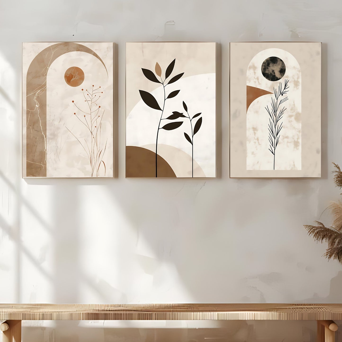 Modern Boho Wall Art Set