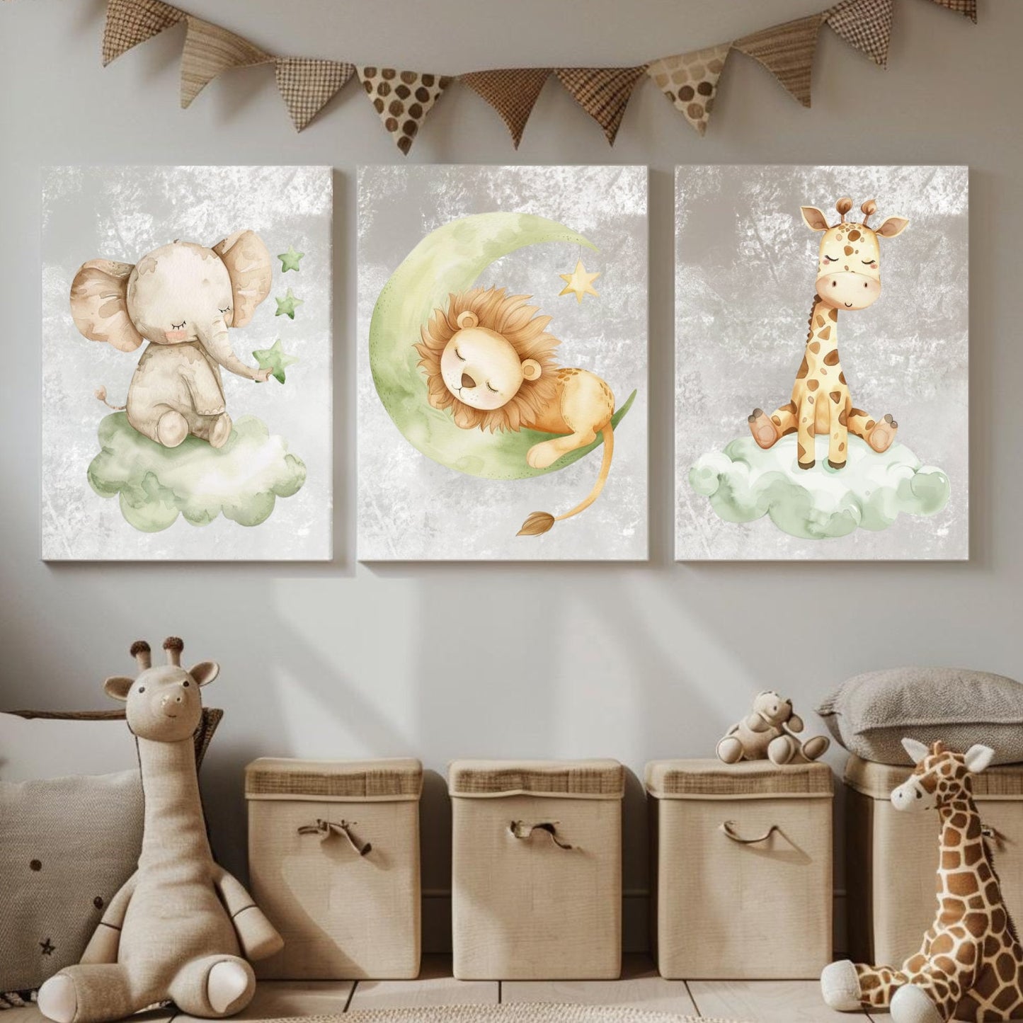 Animals Wall Art Nursery