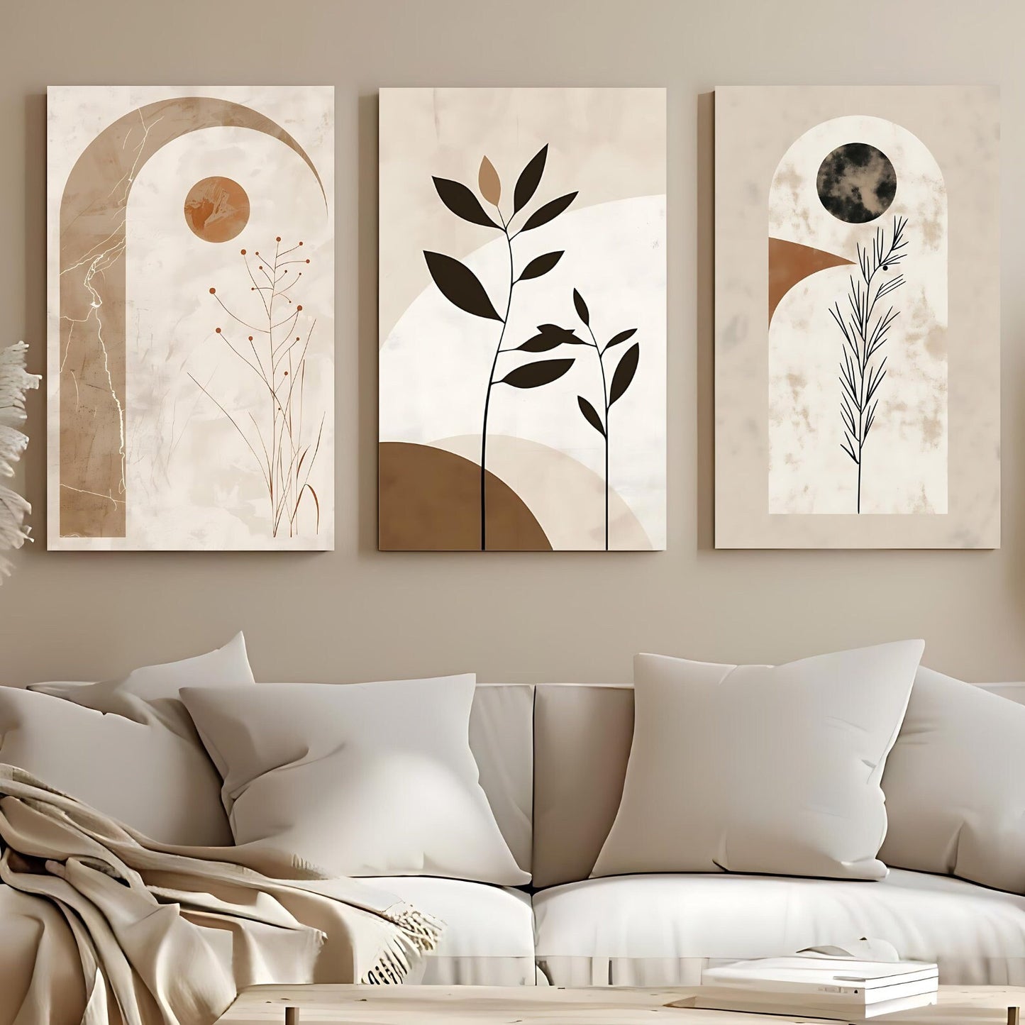 Modern Boho Wall Art Set