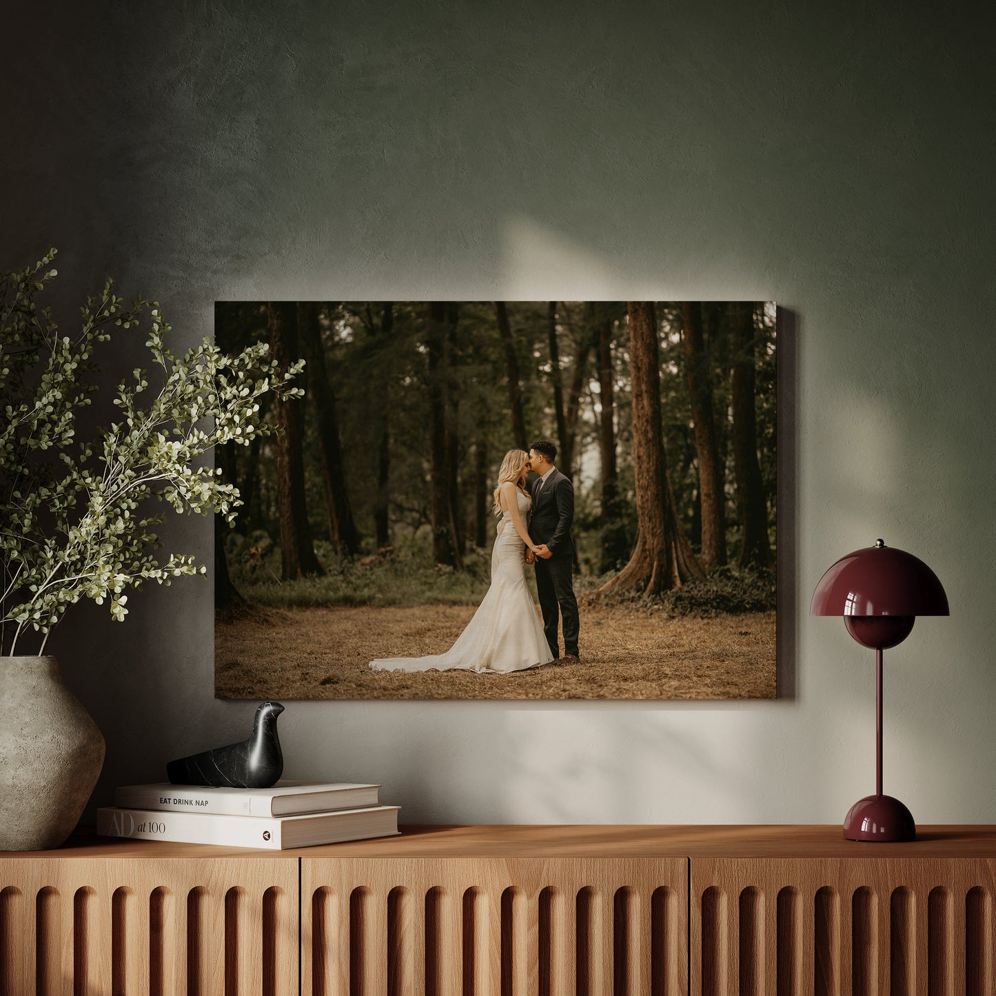 Personalized Photo to Framed Canvas Wall Art