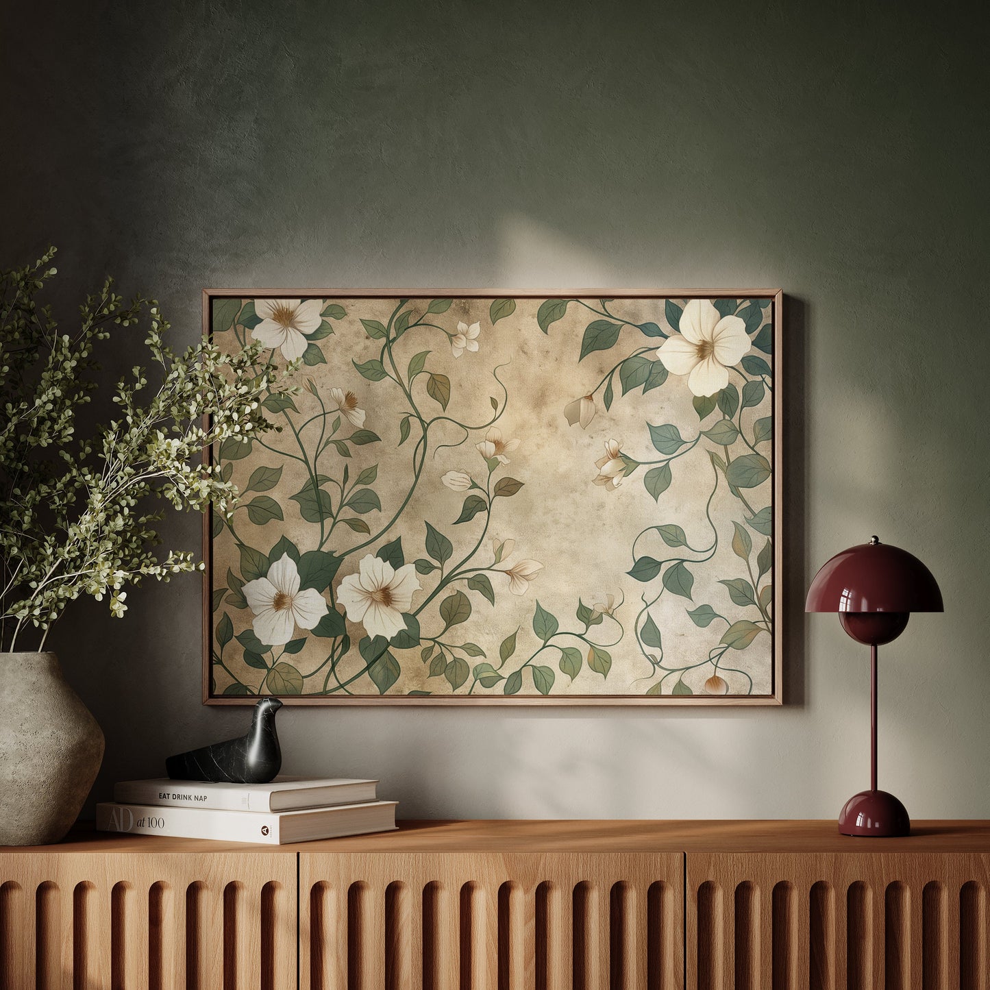 Flower Vines Wall Art