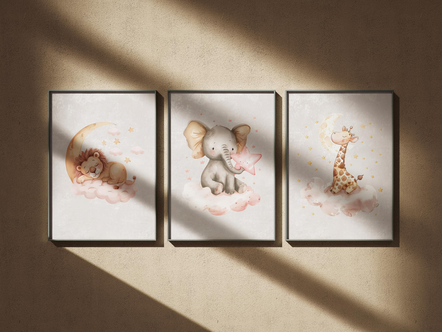 Nursery Wall Art Animals