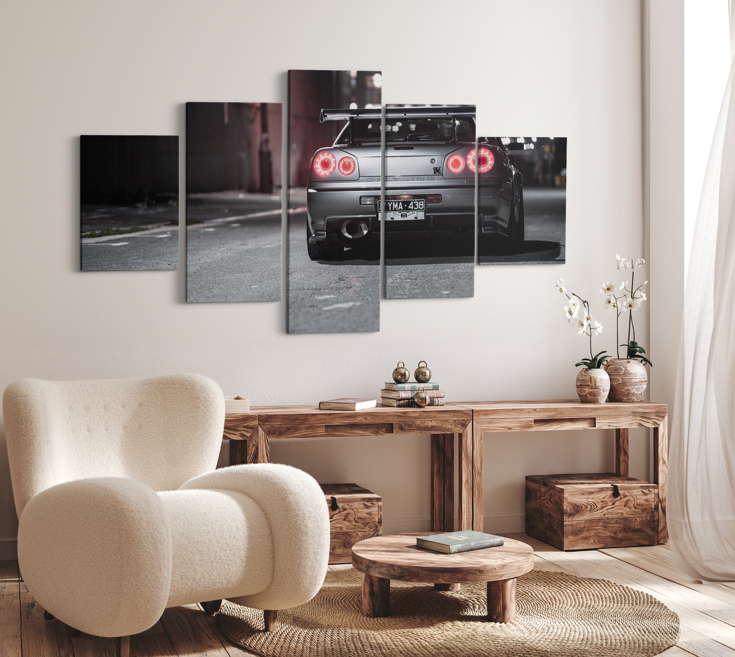 JDM CAR CANVAS ART