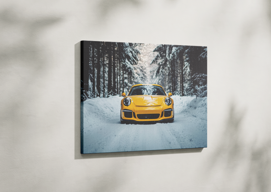 PORSCHE CAR WALL ART