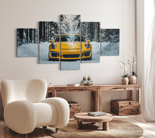 PORSCHE CAR WALL ART