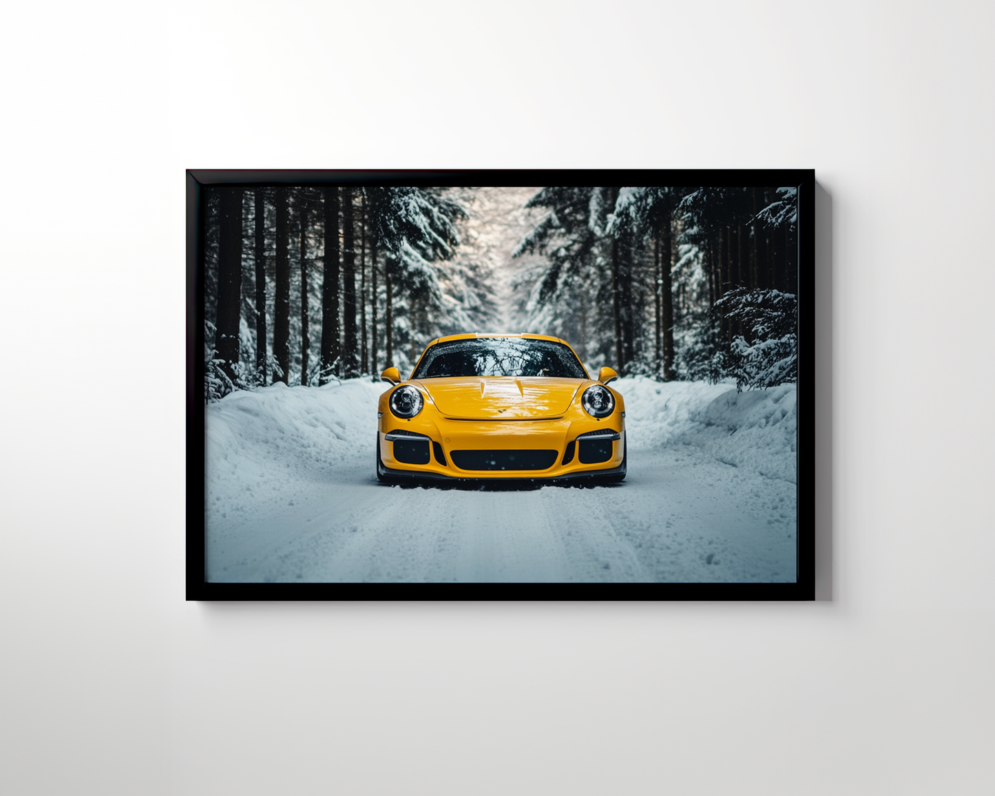 PORSCHE CAR WALL ART