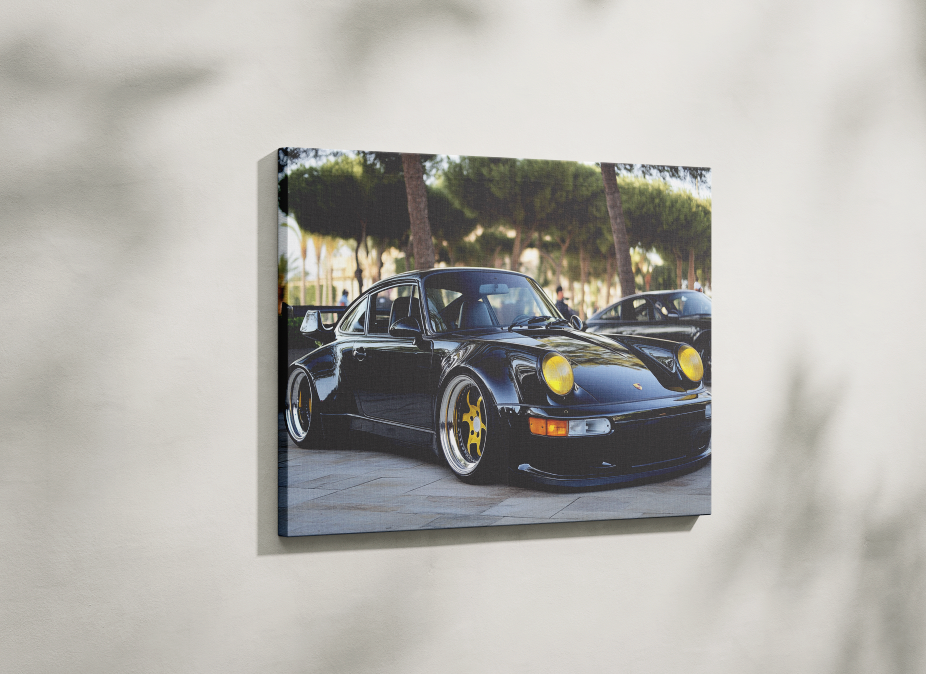 PORSCHE CAR WALL ART