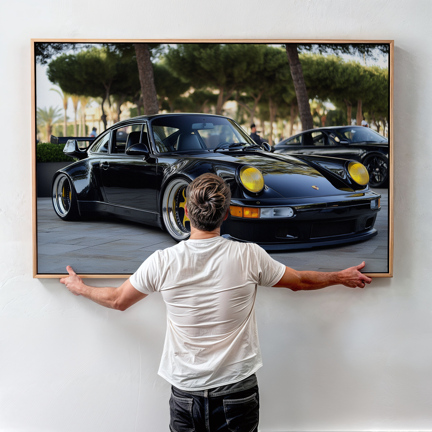 PORSCHE CAR WALL ART