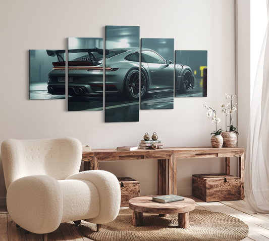 PORSCHE CAR WALL ART