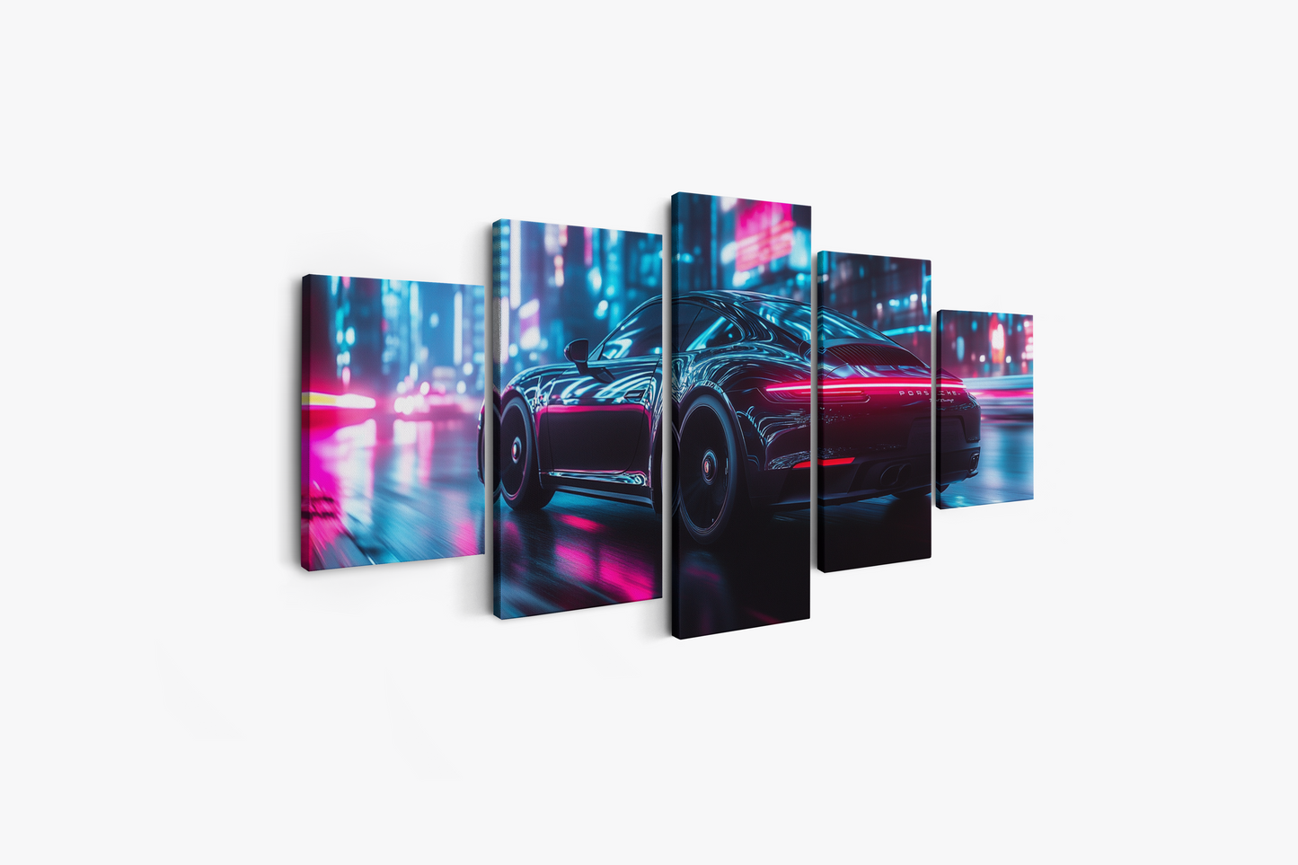 PORSCHE CAR WALL ART