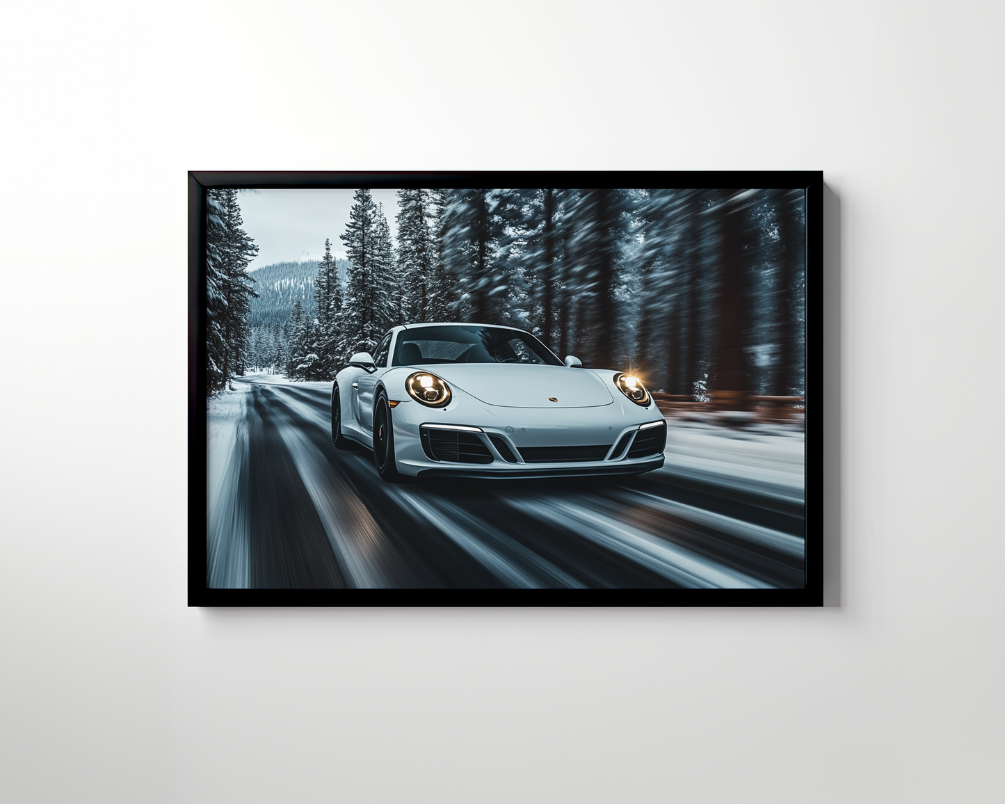 PORSCHE CAR WALL ART