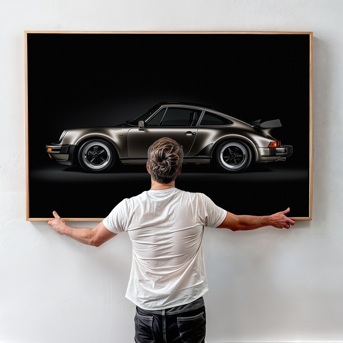 PORSCHE CAR WALL ART