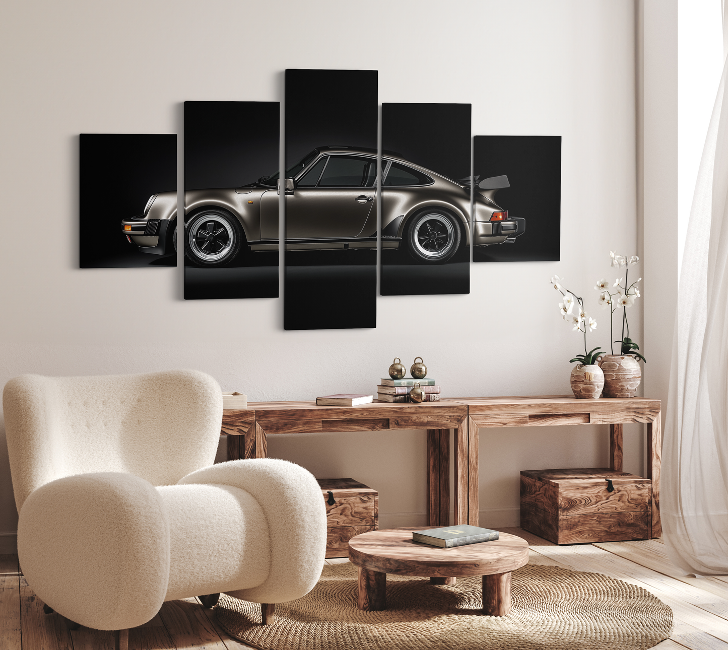 PORSCHE CAR WALL ART