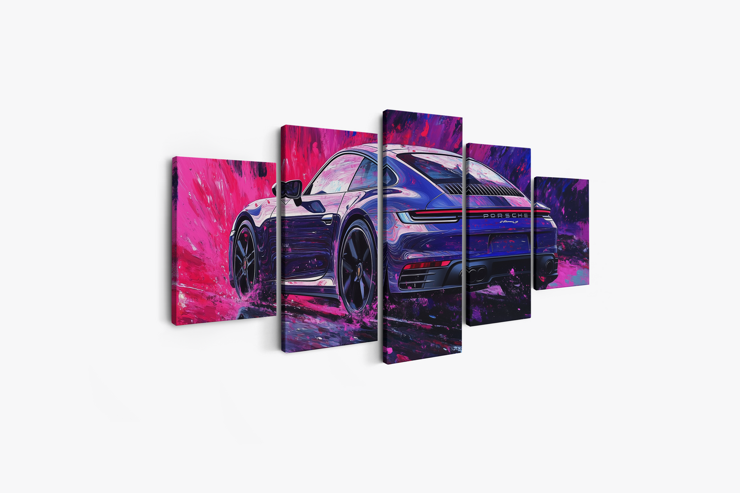 PORSCHE CAR WALL ART