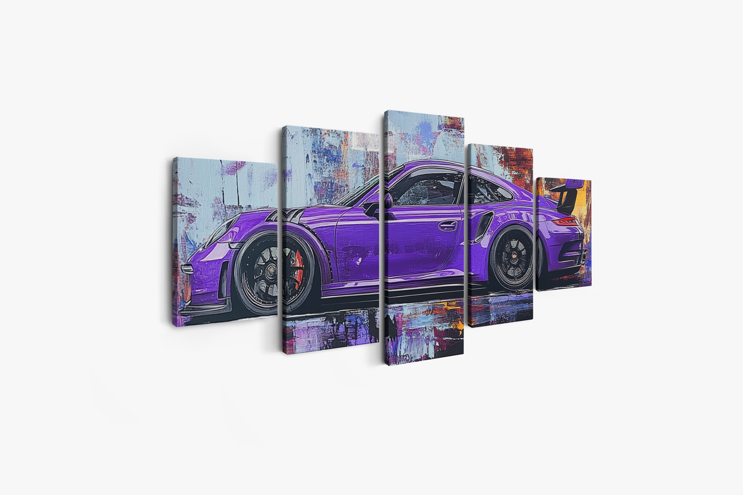 PORSCHE CAR WALL ART