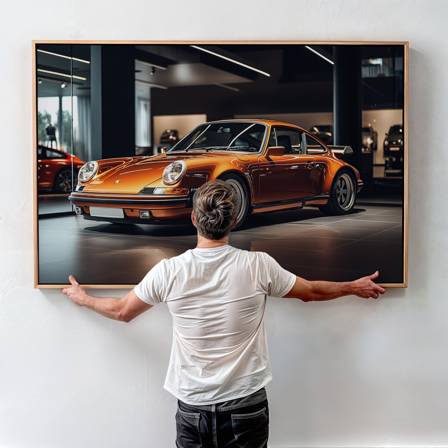 PORSCHE CAR WALL ART