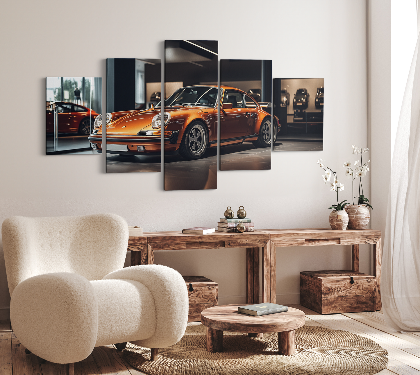 PORSCHE CAR WALL ART