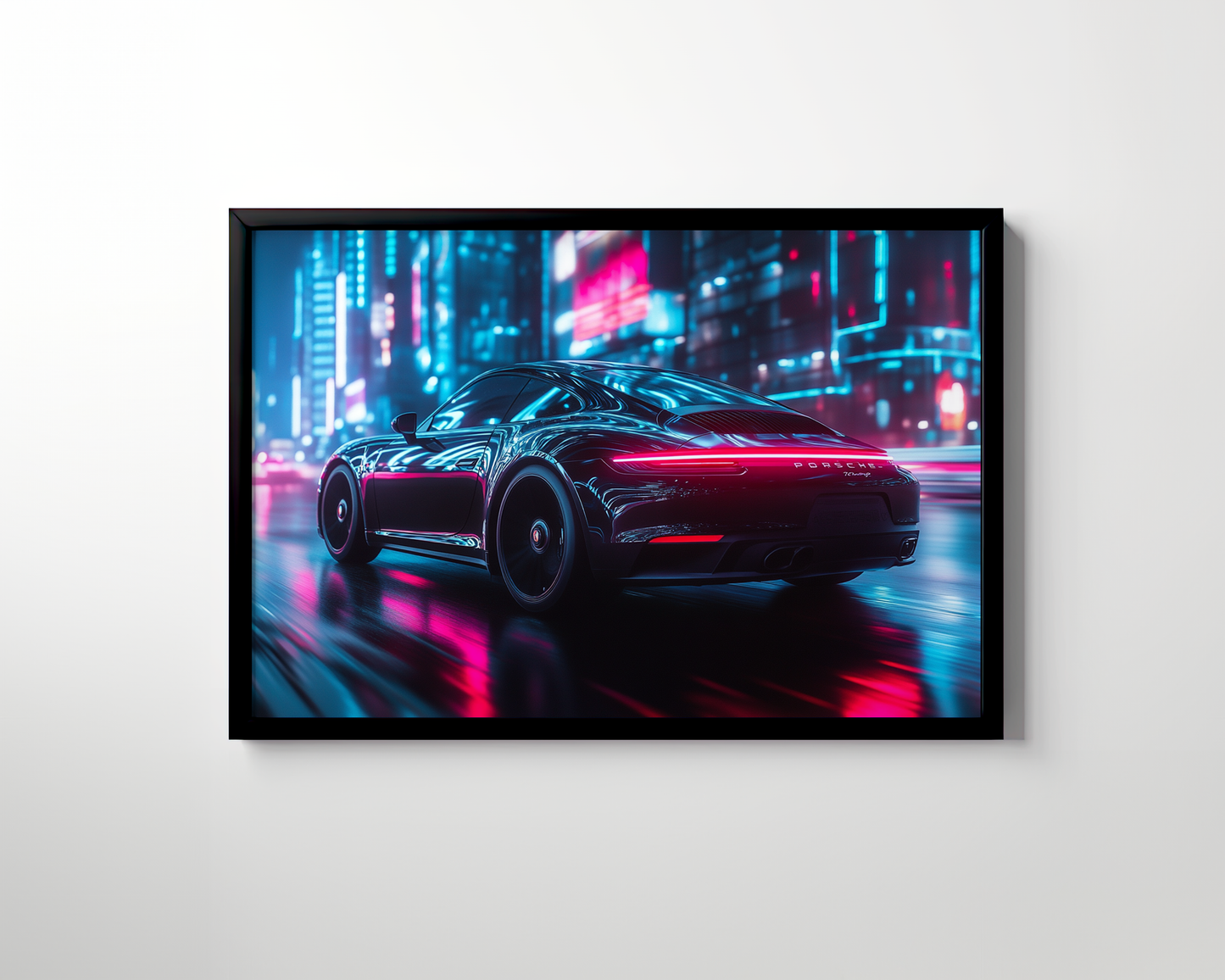 PORSCHE CAR WALL ART