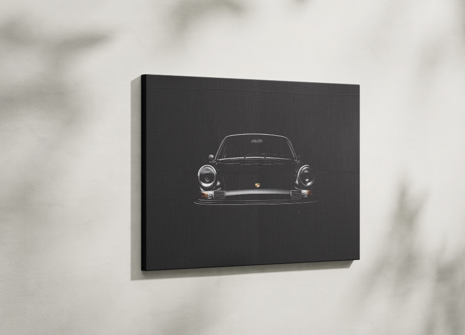 PORSCHE CAR WALL ART