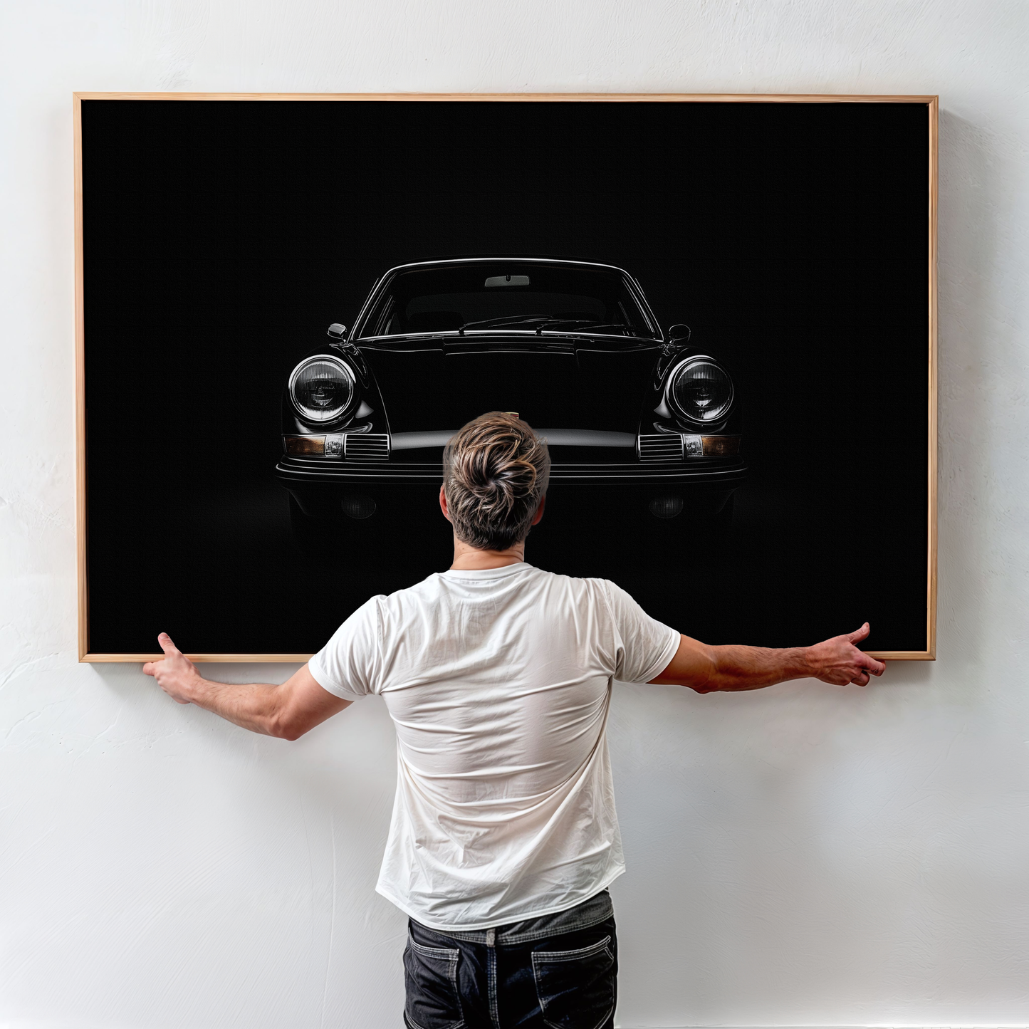 PORSCHE CAR WALL ART