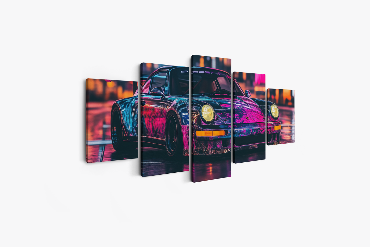 PORSCHE CAR WALL ART