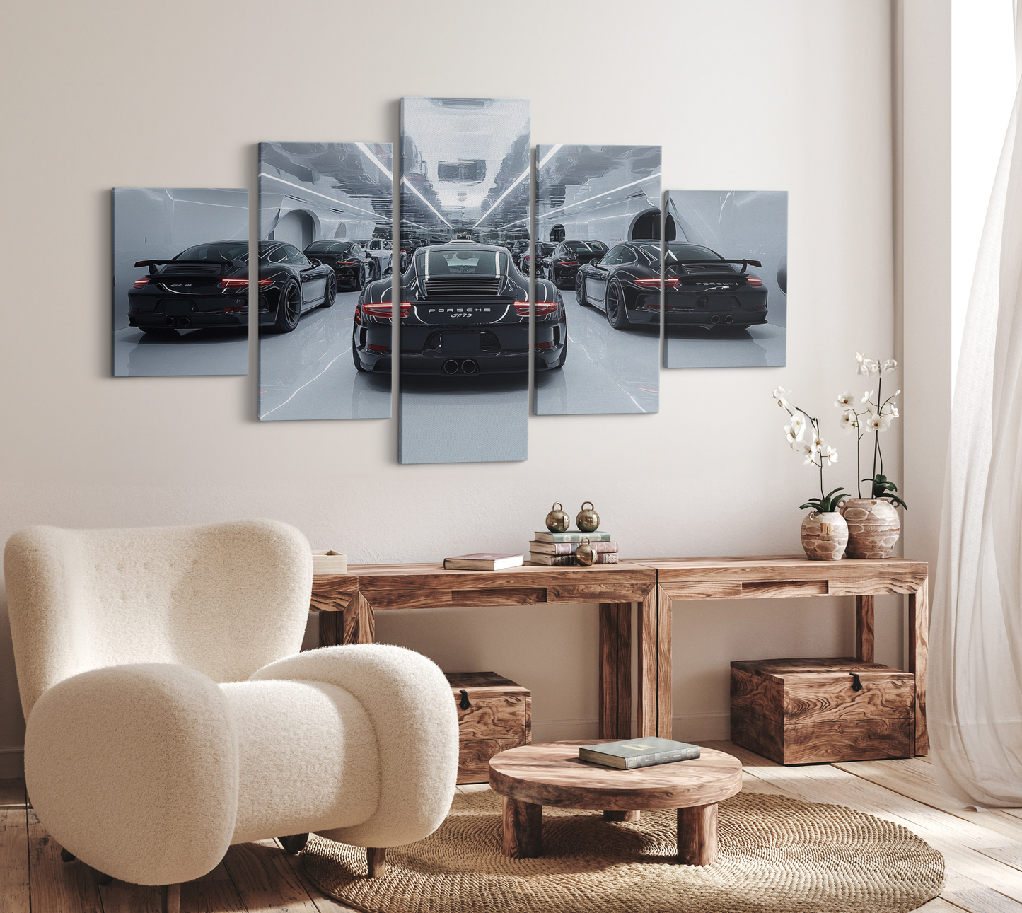 PORSCHE CAR WALL ART