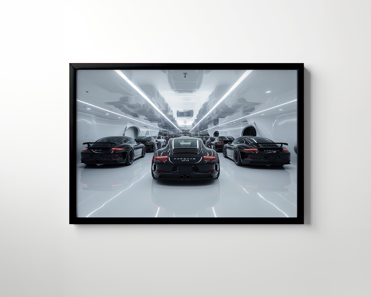 PORSCHE CAR WALL ART