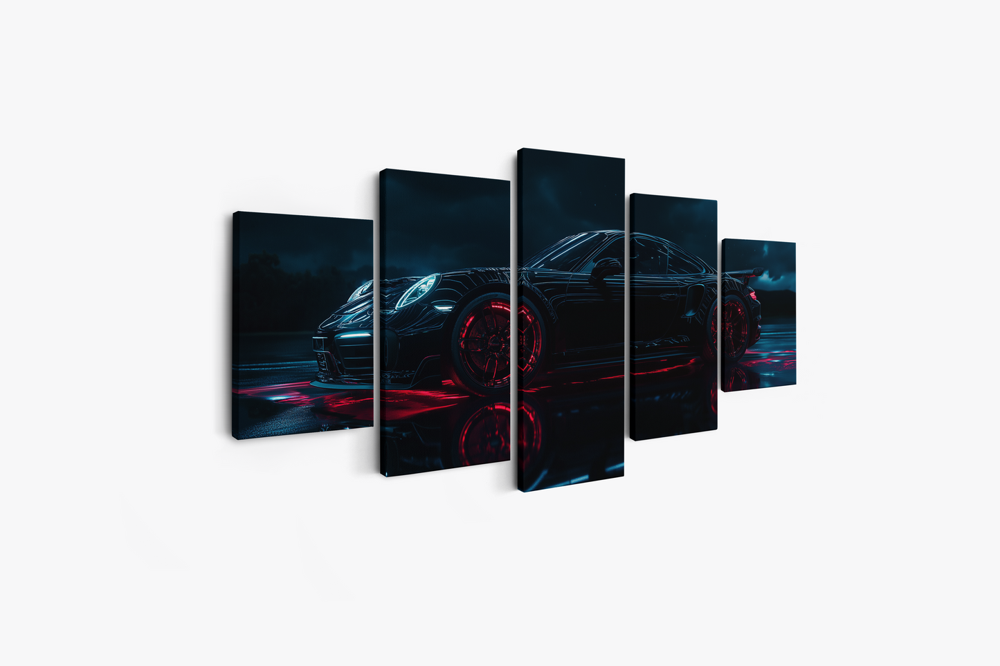 PORSCHE CAR WALL ART