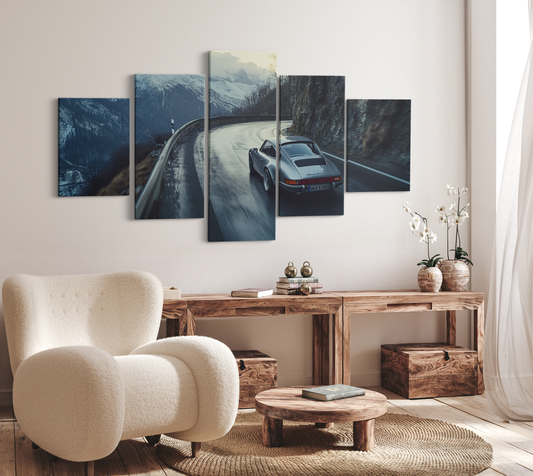 PORSCHE CAR WALL ART