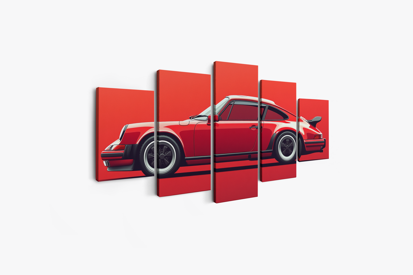 PORSCHE CAR WALL ART