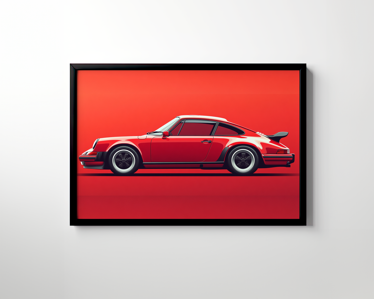 PORSCHE CAR WALL ART