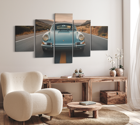 PORSCHE CAR WALL ART